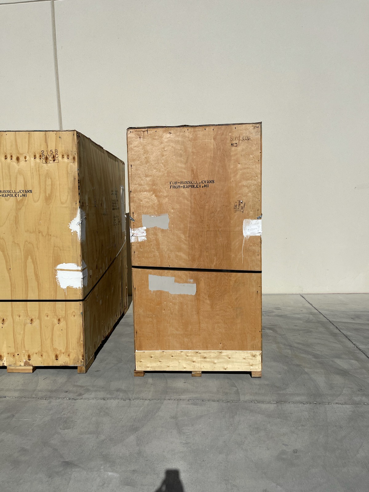 Metro Van Lines Overseas Crate